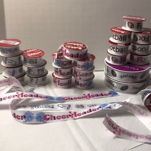 COPY - Football, Cheerleader & Go Team! Ribbon